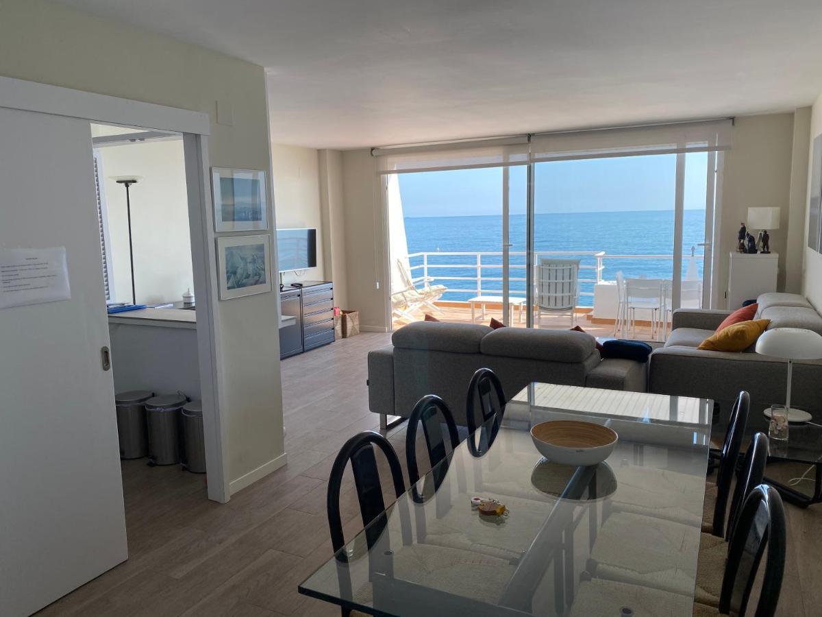 Apartamento Ponent - Espectaculares vistas al mar Sant Pol de Mar Exterior foto