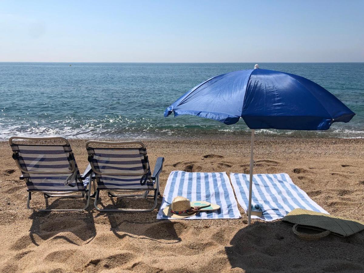 Apartamento Ponent - Espectaculares vistas al mar Sant Pol de Mar Exterior foto